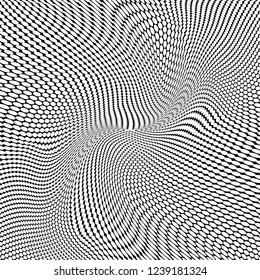 Abstract monochrome halftone pattern. Design template black and white vector illustration with dots. Modern square background for web sites, banners, corporate identity, cover design
