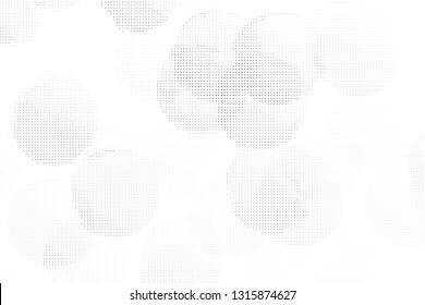 Abstract monochrome halftone pattern. Design template vector illustration with dots. Modern dotted background for web sites, sticker labels,business,banners, corporate identity, cover design