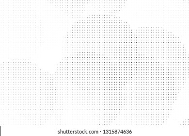 Abstract monochrome halftone pattern. Design template vector illustration with dots. Modern dotted background for web sites, sticker labels,business,banners, corporate identity, cover design
