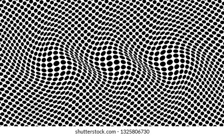 Abstract monochrome halftone pattern. Design template illustration with dots. Modern dotted background for web sites, sticker labels,postcards,banners, corporate identity, cover design.