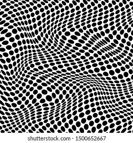 Abstract monochrome halftone pattern. Design template illustration with dots. Modern dotted background for web sites, sticker labels,postcards,banners, corporate identity, cover design.