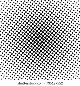 Abstract monochrome  halftone pattern. Design template vector illustration with dots. Modern dotted background for web sites, sticker labels,postcards,banners, corporate identity, cover design