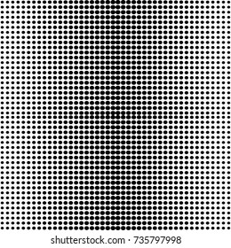 Abstract monochrome  halftone pattern. Design template vector illustration with dots. Modern dotted background for web sites, sticker labels,postcards,banners, corporate identity, cover design
