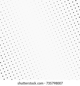 Abstract monochrome  halftone pattern. Design template vector illustration with dots. Modern dotted background for web sites, sticker labels,postcards,banners, corporate identity, cover design
