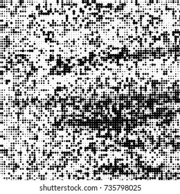 Abstract monochrome  halftone pattern. Design template vector illustration with dots. Modern dotted background for web sites, sticker labels,postcards,banners, corporate identity, cover design