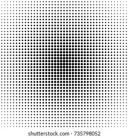 Abstract monochrome  halftone pattern. Design template vector illustration with dots. Modern dotted background for web sites, sticker labels,postcards,banners, corporate identity, cover design