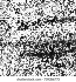 Abstract monochrome halftone pattern. Design template vector illustration with dots. Modern dotted background for web sites, sticker labels,postcards,banners, corporate identity, cover design