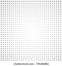 Abstract monochrome halftone pattern. Design template vector illustration with dots. Modern dotted background for web sites, sticker labels,postcards,banners, corporate identity, cover design