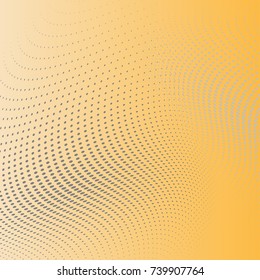 Abstract monochrome halftone pattern. Design template vector illustration with dots. Modern dotted background for web sites, sticker labels,postcards,banners, corporate identity, cover design
