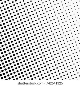 Abstract monochrome halftone pattern. Design template vector illustration with dots. Modern dotted background for web sites, sticker labels,postcards,banners, corporate identity, cover design