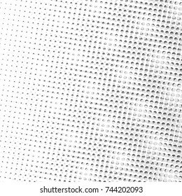 Abstract monochrome halftone pattern. Design template vector illustration with dots. Modern dotted background for web sites, sticker labels,postcards,banners, corporate identity, cover design