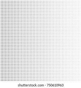 Abstract monochrome halftone pattern. Design template vector illustration with dots. Modern dotted background for web sites, sticker labels,postcards,banners, corporate identity, cover design