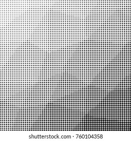 Abstract monochrome halftone pattern. Design template vector illustration with dots. Modern grunge dotted background for web sites, sticker labels,postcards,banners, corporate identity, cover design