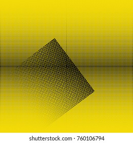Abstract monochrome halftone pattern. Design template vector illustration with dots. Modern dotted background for web sites, sticker labels,postcards,banners, corporate identity, cover design