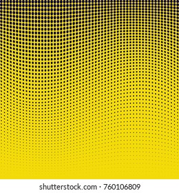 Abstract monochrome halftone pattern. Design template vector illustration with dots. Modern dotted background for web sites, sticker labels,postcards,banners, corporate identity, cover design