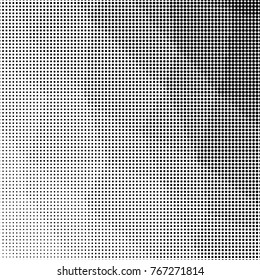 Abstract monochrome halftone pattern. Design template vector illustration with dots. Modern dotted background for web design, sticker labels, banners, corporate identity, cover design