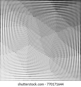 Abstract monochrome halftone pattern. Design template vector illustration with dots. Modern dotted background for web sites, sticker labels,postcards,banners, corporate identity, cover design