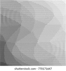 Abstract monochrome halftone pattern. Design template vector illustration with dots. Modern dotted background for web sites, sticker labels,postcards,banners, corporate identity, cover design