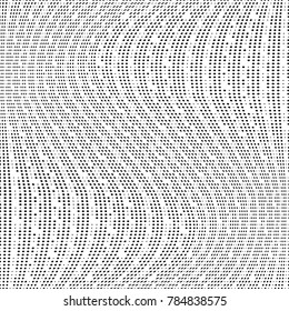 Abstract monochrome halftone pattern. Design template vector illustration with dots. Modern dotted background for web sites, sticker labels,postcards,banners, corporate identity, cover design