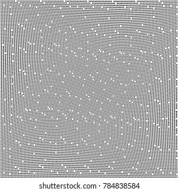 Abstract monochrome halftone pattern. Design template vector illustration with dots. Modern dotted background for web sites, sticker labels,postcards,banners, corporate identity, cover design