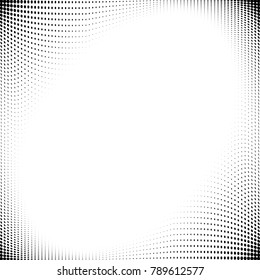 Abstract monochrome halftone pattern. Design template vector illustration with dots. Modern dotted background for web sites, sticker labels,postcards,banners, corporate identity, cover design