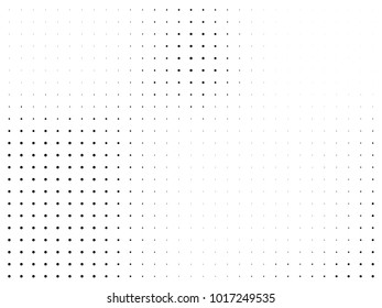 Abstract monochrome halftone pattern. Futuristic panel. Gunge dotted backdrop with circles, dots, point. Design element for web banners, posters, cards, wallpapers, sites. Black and white color 