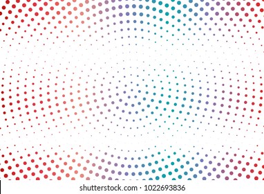 Abstract monochrome halftone pattern. Futuristic panel. Grunge dotted backdrop with circles, dots, point. Design element for web banners, posters, cards, wallpapers, sites. Colorful