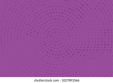 Abstract monochrome halftone pattern. Futuristic panel. Grunge dotted backdrop with circles, dots, point. Design element for web banners, posters, cards, wallpapers, sites. Purple, lilac color
