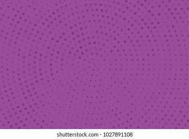 Abstract monochrome halftone pattern. Futuristic panel. Grunge dotted backdrop with circles, dots, point. Design element for web banners, posters, cards, wallpapers, sites. Purple, lilac color