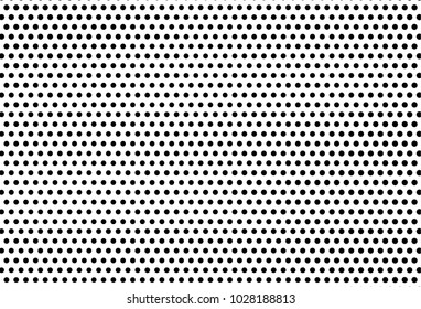 Abstract monochrome halftone pattern. Futuristic panel. Grunge dotted backdrop with circles, dots, point. Design element for web banners, posters, cards, wallpapers, sites. Black and white color