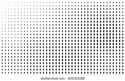 Abstract monochrome halftone pattern. Futuristic panel. Grunge dotted backdrop with circles, dots, point. Design element for web banners, posters, cards, wallpapers, sites. Black and white color