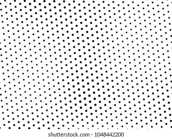 Abstract monochrome halftone pattern. Futuristic panel. Grunge dotted backdrop with circles, dots, point. Design element for web banners, posters, cards, wallpapers, sites. Black and white color
