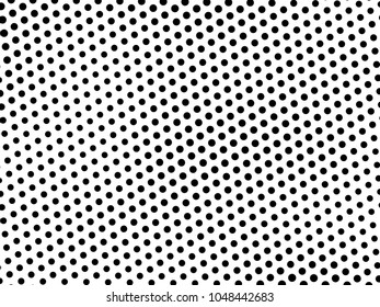 Abstract monochrome halftone pattern. Futuristic panel. Grunge dotted backdrop with circles, dots, point. Design element for web banners, posters, cards, wallpapers, sites. Black and white color
