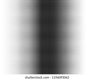 Abstract monochrome halftone pattern. Futuristic panel. Grunge dotted backdrop with circles, dots, point. Design element for web banners, posters, cards, wallpapers, sites. Black and white color