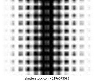Abstract monochrome halftone pattern. Futuristic panel. Grunge dotted backdrop with circles, dots, point. Design element for web banners, posters, cards, wallpapers, sites. Black and white color