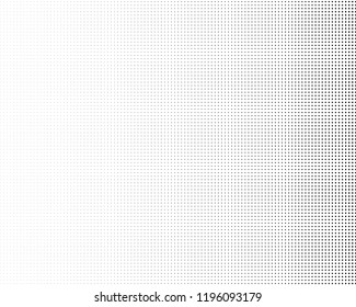 Abstract monochrome halftone pattern. Futuristic panel. Grunge dotted backdrop with circles, dots, point. Design element for web banners, posters, cards, wallpapers, sites. Black and white color