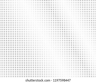 Abstract monochrome halftone pattern. Futuristic panel. Grunge dotted backdrop with circles, dots, point. Design element for web banners, posters, cards, wallpapers, sites. Black and white color