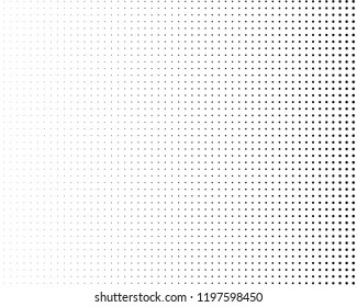 Abstract monochrome halftone pattern. Futuristic panel. Grunge dotted backdrop with circles, dots, point. Design element for web banners, posters, cards, wallpapers, sites. Black and white color