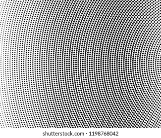 Abstract monochrome halftone pattern. Futuristic panel. Grunge dotted backdrop with circles, dots, point. Design element for web banners, posters, cards, wallpapers, sites. Black and white color
