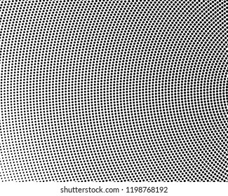 Abstract monochrome halftone pattern. Futuristic panel. Grunge dotted backdrop with circles, dots, point. Design element for web banners, posters, cards, wallpapers, sites. Black and white color