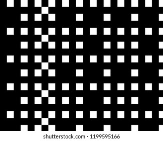 Abstract monochrome halftone pattern. Futuristic panel. Gunge dotted backdrop with circles, dots, point. Design element for web banners, posters, cards, wallpapers, sites. Black and white color 