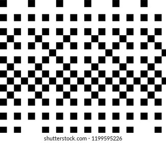 Abstract monochrome halftone pattern. Futuristic panel. Gunge dotted backdrop with circles, dots, point. Design element for web banners, posters, cards, wallpapers, sites. Black and white color 