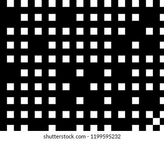 Abstract monochrome halftone pattern. Futuristic panel. Gunge dotted backdrop with circles, dots, point. Design element for web banners, posters, cards, wallpapers, sites. Black and white color 