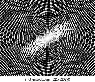Abstract monochrome halftone pattern. Futuristic panel. Grunge dotted backdrop with circles, dots, point. Design element for web banners, posters, cards, wallpapers, sites. Black and white color