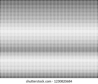 Abstract monochrome halftone pattern. Futuristic panel. Grunge dotted backdrop with circles, dots, point. Design element for web banners, posters, cards, wallpapers, sites. Black and white color