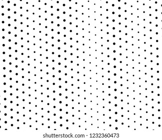 Abstract monochrome halftone pattern. Futuristic panel. Grunge dotted backdrop with circles, dots, point. Design element for web banners, posters, cards, wallpapers, sites. Black and white color