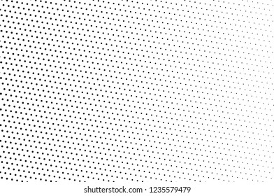 Abstract monochrome halftone pattern. Futuristic panel. Grunge dotted backdrop with circles, dots, point. Design element for web banners, posters, cards, wallpapers, sites. Black and white color