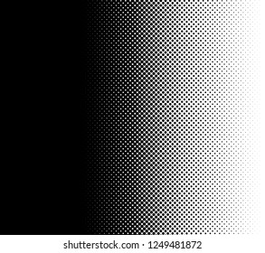 Abstract monochrome halftone pattern. Futuristic panel. Grunge dotted backdrop with circles, dots, point. Design element for web banners, posters, cards, wallpapers, sites. Black and white color