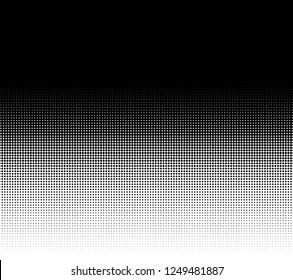Abstract monochrome halftone pattern. Futuristic panel. Grunge dotted backdrop with circles, dots, point. Design element for web banners, posters, cards, wallpapers, sites. Black and white color