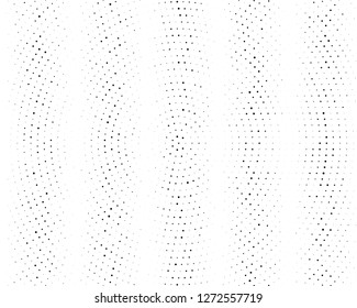 Abstract monochrome halftone pattern. Futuristic panel. Grunge dotted backdrop with circles, dots, point. Design element for web banners, posters, cards, wallpapers, sites. Black and white color